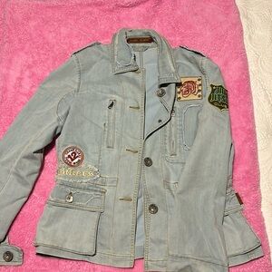 NWOT Vintage Light Denim Jacket Marc Aurel
